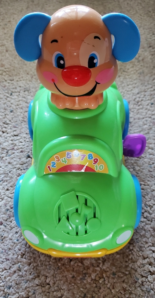 Fisher Price Laugh & Learn Puppy's Learning Car